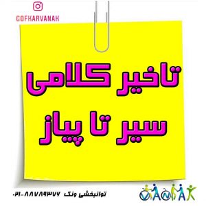 تاخیر تکلم در کودکان | گفتار درمانی تاخیر گفتاری